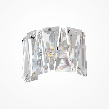 Maytoni Puntes króm-átlátszó kristály fali lámpa (MAY-MOD043WL-01CH) E14 1 izzós IP20