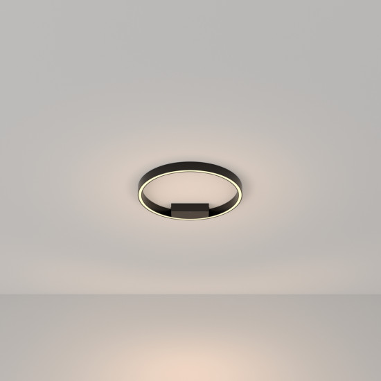 Maytoni Rim fekete LED mennyezeti lámpa (MAY-MOD058CL-L25B3K) LED 1 izzós IP20