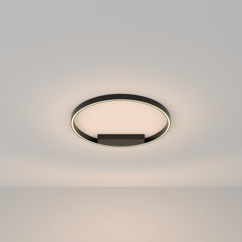 Maytoni Rim fekete LED mennyezeti lámpa (MAY-MOD058CL-L35B3K) LED 1 izzós IP20