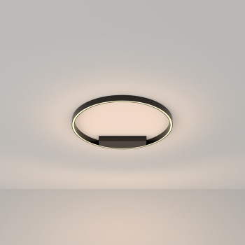 Maytoni Rim fekete LED mennyezeti lámpa (MAY-MOD058CL-L35B3K) LED 1 izzós IP20