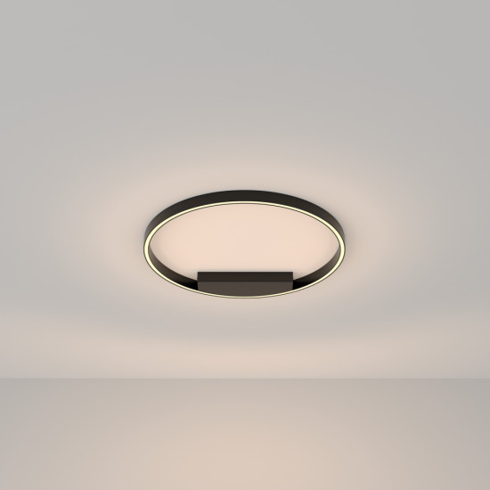Maytoni Rim fekete LED mennyezeti lámpa (MAY-MOD058CL-L35B3K) LED 1 izzós IP20