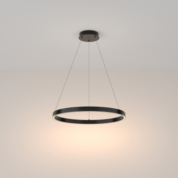 Maytoni Rim fekete LED függesztett lámpa (MAY-MOD058PL-L32B3K) LED 1 izzós IP20