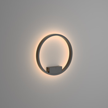 Maytoni Rim fekete LED fali lámpa (MAY-MOD058WL-L25B3K) LED 1 izzós IP20