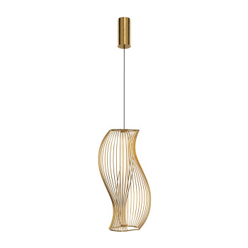 Maytoni Shadows of the past sárgaréz LED függesztett lámpa (MAY-MOD263PL-L20BS3K) LED 1 izzós IP20