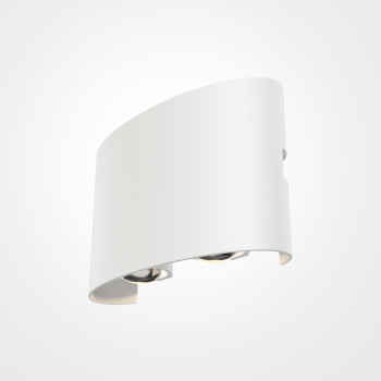 Maytoni Strato fehér kültéri LED fali lámpa (MAY-O417WL-L4W3K) LED 3 izzós IP54