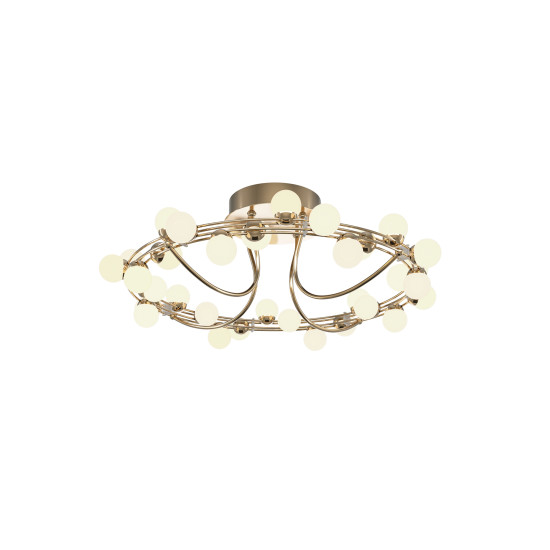 Maytoni Tessara arany-fehér LED mennyezeti lámpa (MAY-MOD081CL-L36G3K) LED 1 izzós IP20