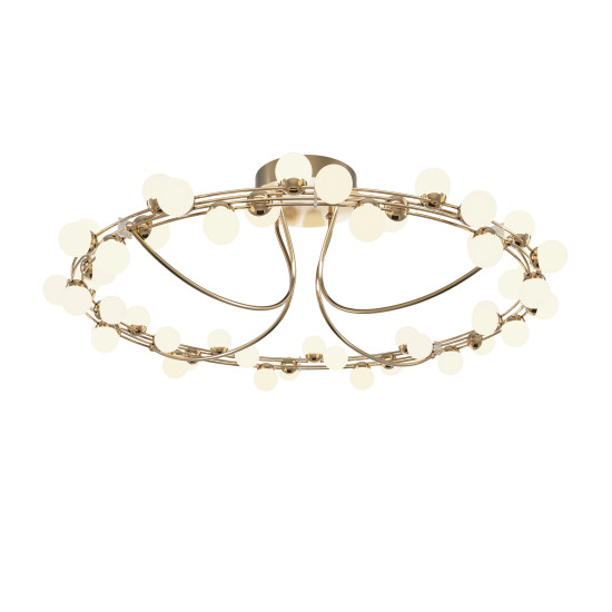 Maytoni Tessara arany-fehér LED mennyezeti lámpa (MAY-MOD081CL-L48G3K) LED 1 izzós IP20