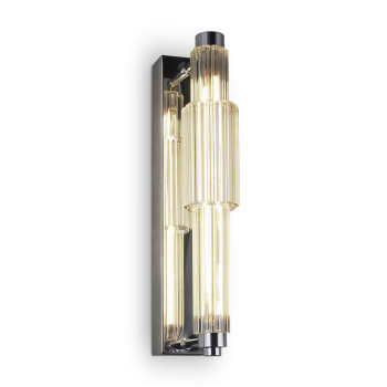 Maytoni Verticale szürke-átlátszó LED falikar (MAY-MOD308WL-L9CG3K) LED 1 izzós IP20