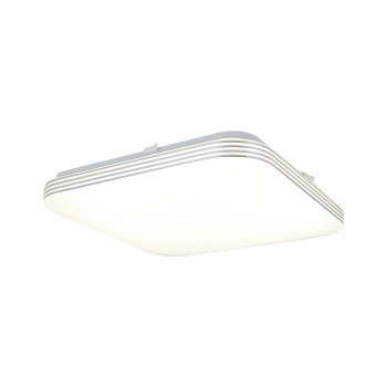 Milagro Ajax fehér-króm LED mennyezeti lámpa (MIL-EK5363) LED 1 izzós IP20