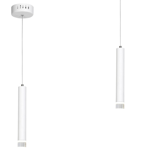 Milagro Alba fehér LED függesztett lámpa (MIL-ML188) LED 1 izzós IP20