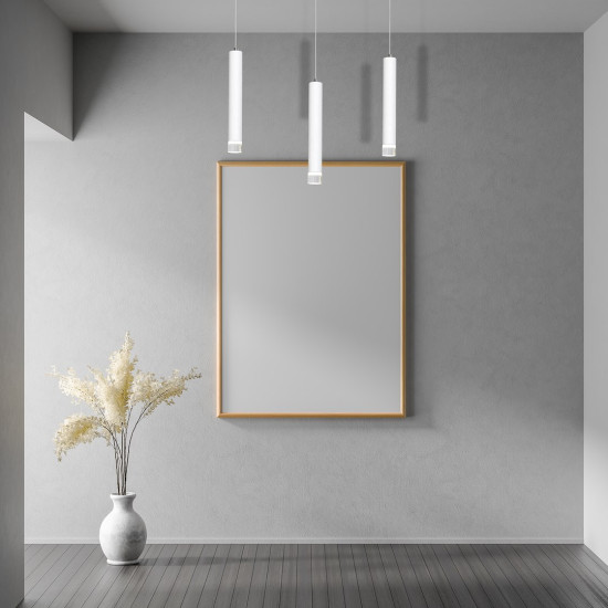Milagro Alba fehér LED függesztett lámpa (MIL-ML189) LED 1 izzós IP20