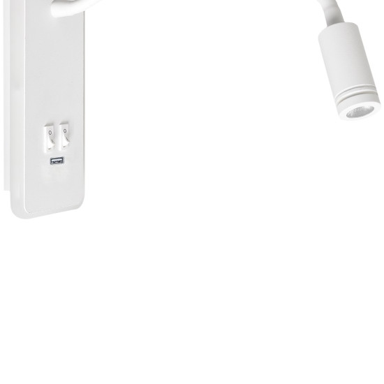 Milagro Base fehér LED fali lámpa  (MIL-ML6349) LED 1 izzós IP20