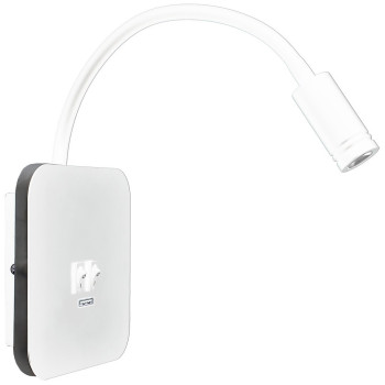 Milagro Base fehér LED fali lámpa  (MIL-ML6351) LED 1 izzós IP20