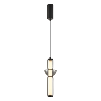 Milagro Campo fekete LED függesztett lámpa (MIL-ML0356) LED 1 izzós IP20