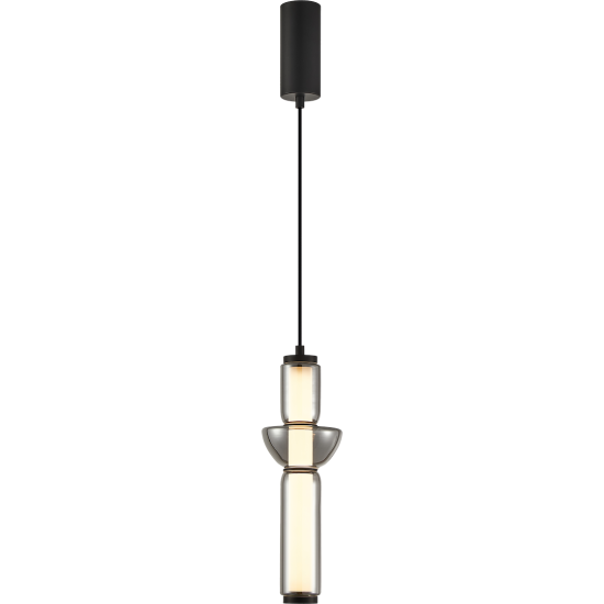 Milagro Campo fekete LED függesztett lámpa (MIL-ML0356) LED 1 izzós IP20