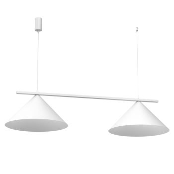 Milagro Capital fehér függesztett lámpa (MIL-MLP0943) GX53 2 izzós IP20