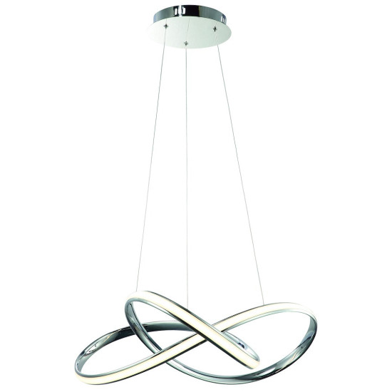 Milagro Cappio króm LED függesztett lámpa (MIL-ML3806) LED 1 izzós IP20