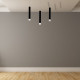 Milagro Carbon fekete LED függesztett lámpa (MIL-ML183) LED 1 izzós IP20