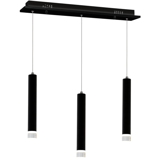 Milagro Carbon fekete LED függesztett lámpa (MIL-ML183) LED 1 izzós IP20