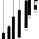 Milagro Carbon fekete LED függesztett lámpa (MIL-ML6161) LED 1 izzós IP20