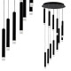 Milagro Carbon fekete LED függesztett lámpa (MIL-ML6161) LED 1 izzós IP20