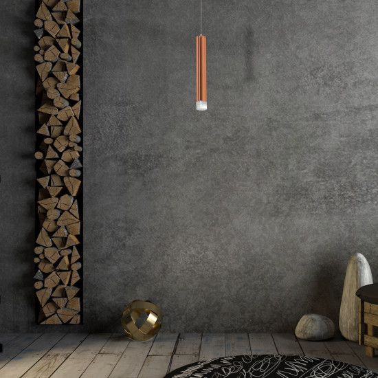 Milagro Copper réz LED függesztett lámpa (MIL-ML984) LED 1 izzós IP20