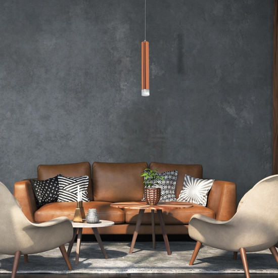 Milagro Copper réz LED függesztett lámpa (MIL-ML984) LED 1 izzós IP20