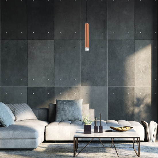 Milagro Copper réz LED függesztett lámpa (MIL-ML984) LED 1 izzós IP20