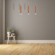 Milagro Copper réz LED függesztett lámpa (MIL-ML985) LED 1 izzós IP20