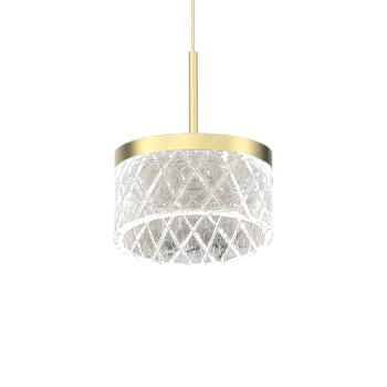 Milagro Elegance arany LED függesztett lámpa (MIL-ML0995) LED 1 izzós IP20