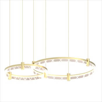 Milagro Elegance arany LED függesztett lámpa (MIL-ML0997) LED 1 izzós IP20