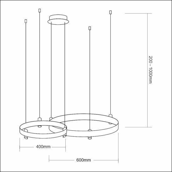 Milagro Elegance arany LED függesztett lámpa (MIL-ML0997) LED 1 izzós IP20