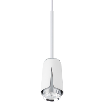 Milagro Flower króm-fehér függesztett spotlámpa (MIL-ML0275) GU10 1 izzós IP20