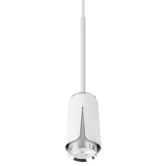 Milagro Flower króm-fehér függesztett spotlámpa (MIL-ML0275) GU10 1 izzós IP20