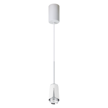Milagro Flower króm-fehér függesztett spotlámpa (MIL-ML0275) GU10 1 izzós IP20