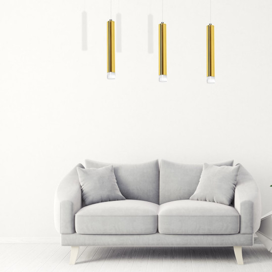 Milagro Goldie sárga LED függesztett lámpa (MIL-ML5714) LED 1 izzós IP20