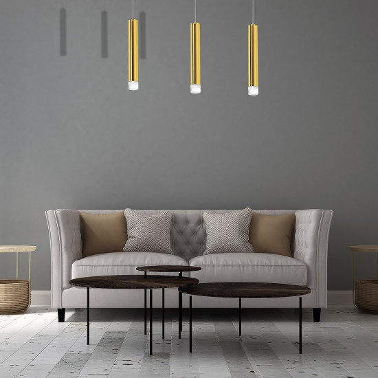 Milagro Goldie sárga LED függesztett lámpa (MIL-ML5714) LED 1 izzós IP20