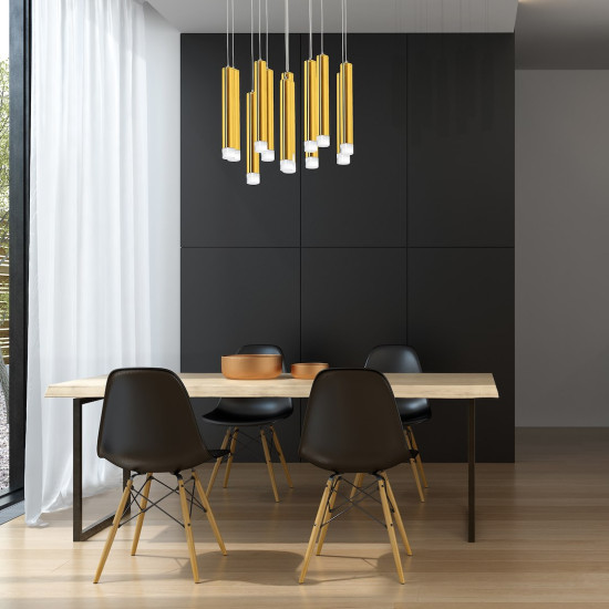Milagro Goldie sárga LED függesztett lámpa (MIL-ML5716) LED 1 izzós IP20