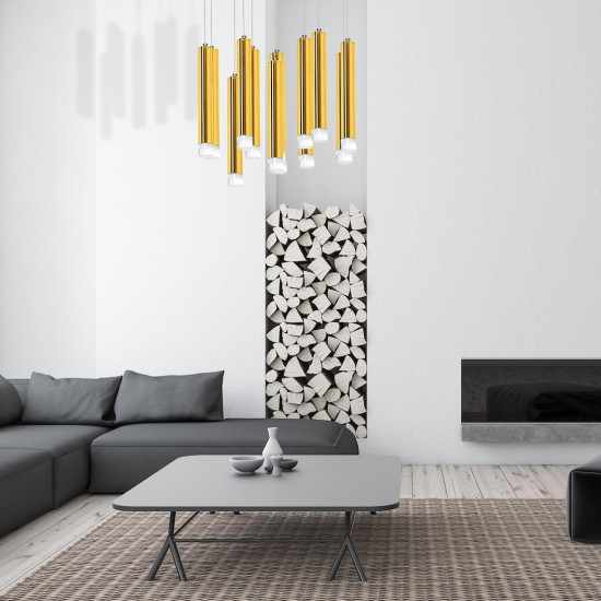 Milagro Goldie sárga LED függesztett lámpa (MIL-ML5716) LED 1 izzós IP20