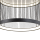Milagro Guarda fekete LED mennyezeti lámpa (MIL-ML0528) LED 1 izzós IP20