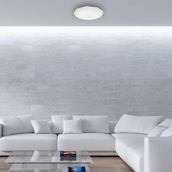 Milagro Hex fehér LED mennyezeti lámpa (MIL-EK75320) LED 1 izzós IP20