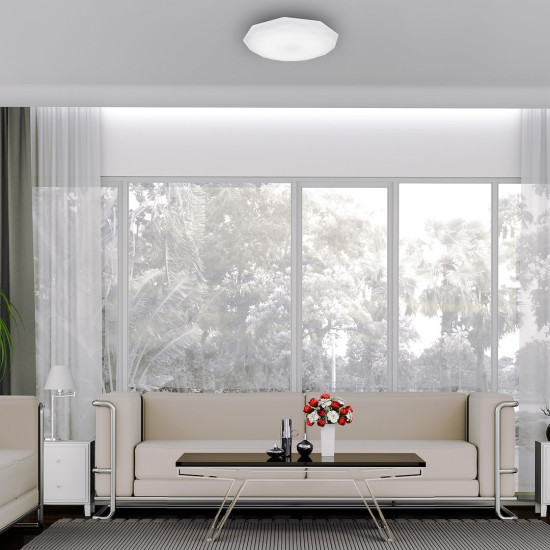 Milagro Hex fehér LED mennyezeti lámpa (MIL-EK75320) LED 1 izzós IP20