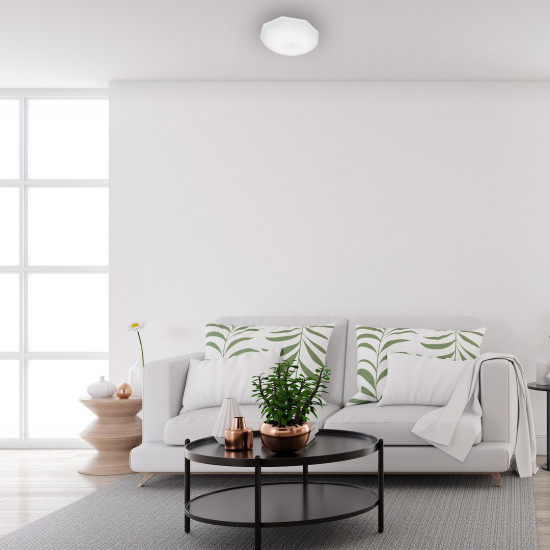 Milagro Hex fehér LED mennyezeti lámpa (MIL-EK76188) LED 1 izzós IP20