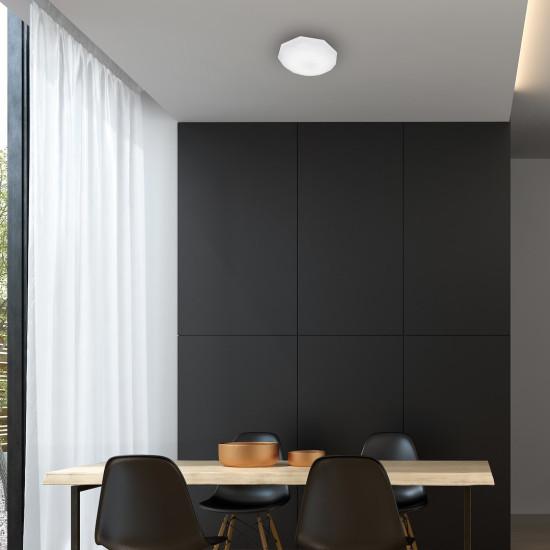 Milagro Hex fehér LED mennyezeti lámpa (MIL-EK76188) LED 1 izzós IP20