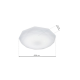 Milagro Hex fehér LED mennyezeti lámpa (MIL-EK76188) LED 1 izzós IP20