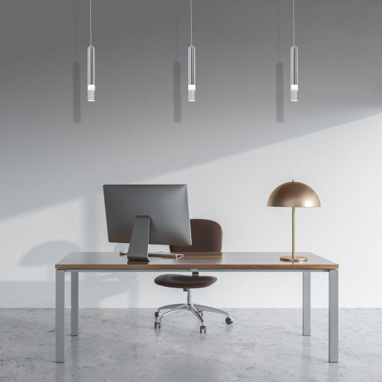 Milagro Ice króm LED függesztett lámpa (MIL-ML321) LED 1 izzós IP20