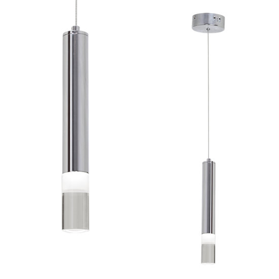 Milagro Ice króm LED függesztett lámpa (MIL-ML321) LED 1 izzós IP20