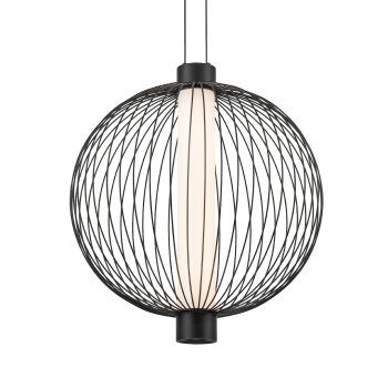Milagro Kyoto fekete-fehér LED függesztett lámpa (MIL-ML0526) LED 1 izzós IP20