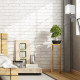 Milagro Napoli fehér-króm fali lámpa (MIL-ML63600) E27+LED 2 izzós IP20