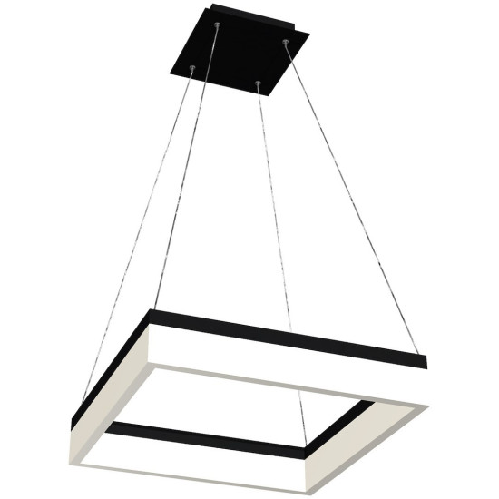 Milagro Nero fekete LED függesztett lámpa (MIL-ML081) LED 1 izzós IP20